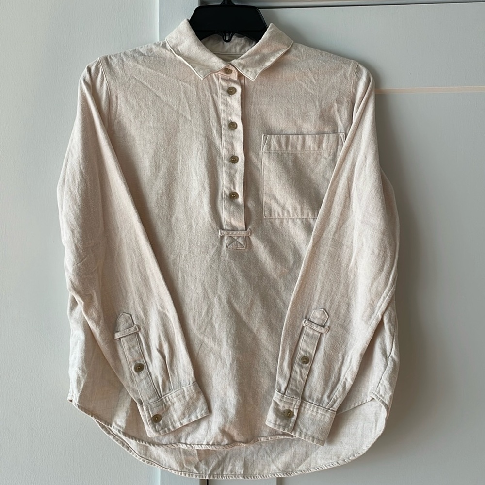 Madewell botton-up top